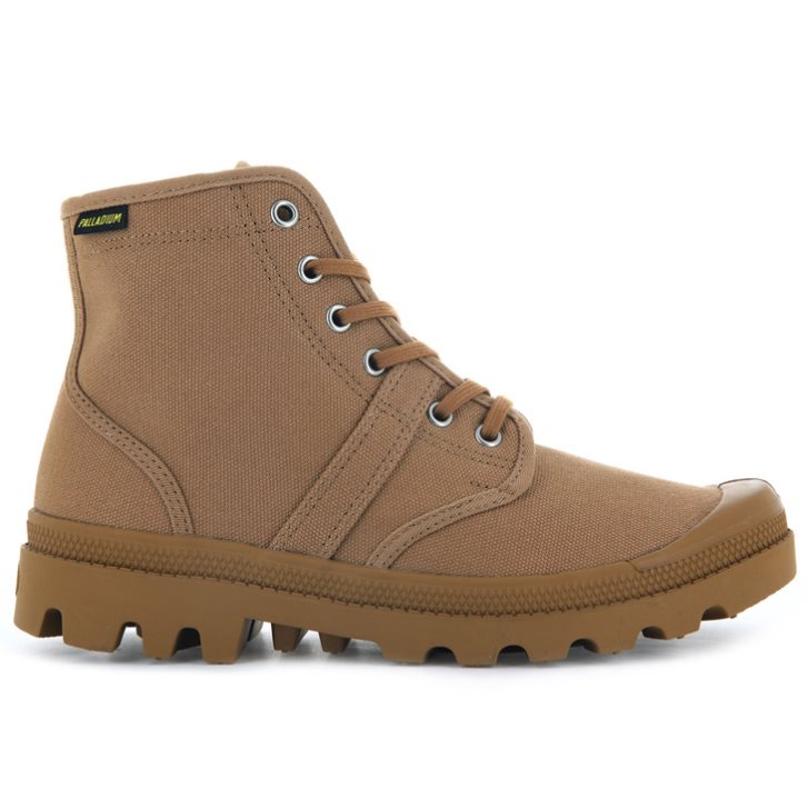 Dámské Boty Palladium Pallabrousse Hnědé | CZ LFI-28W